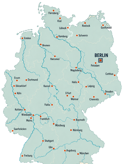 Einsatzgebiet deutschlandweit